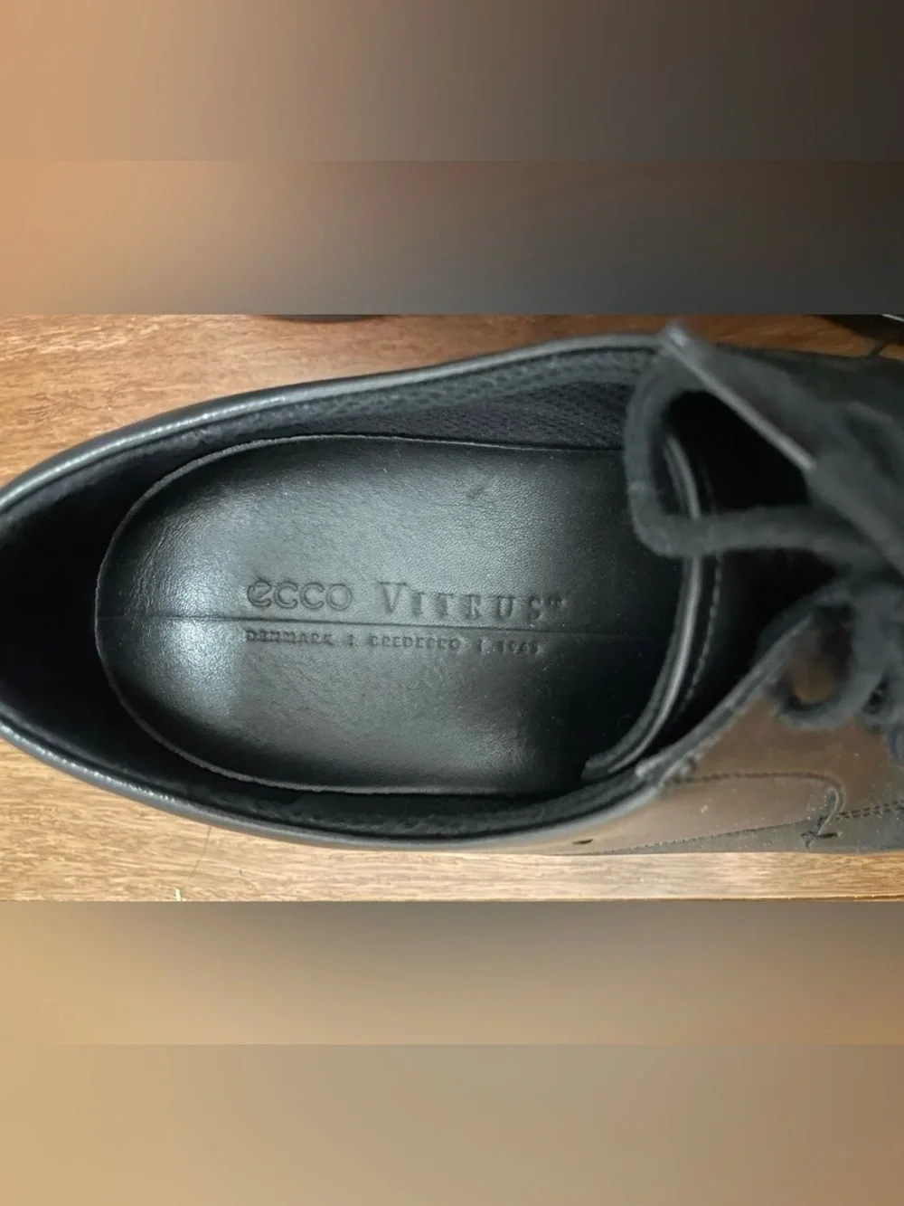 ECCO Shoes Oxford US 13 Mens Dress Business Wedding Black Classic